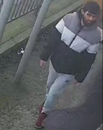 CCTV footage shows the murder suspect