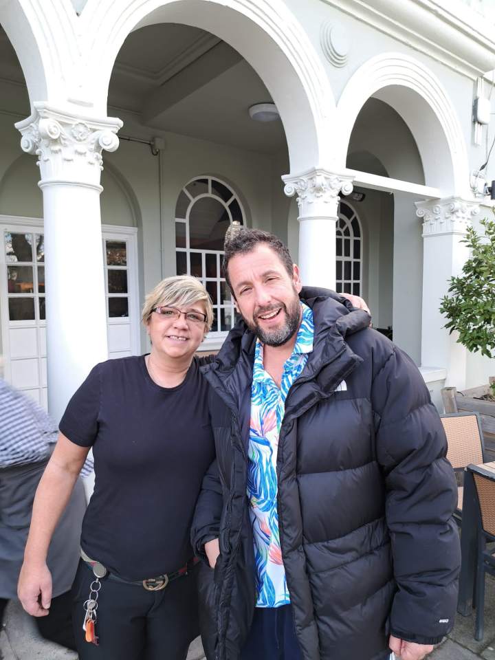 Greene King Pub & Grill (Winning Post, Whitton) - "What a lovely surprise today,.Adam Sandler popped into the Winning Post" //www.facebook.com/photo?fbid=947778067355189&set=pb.100063690128003.-2207520000