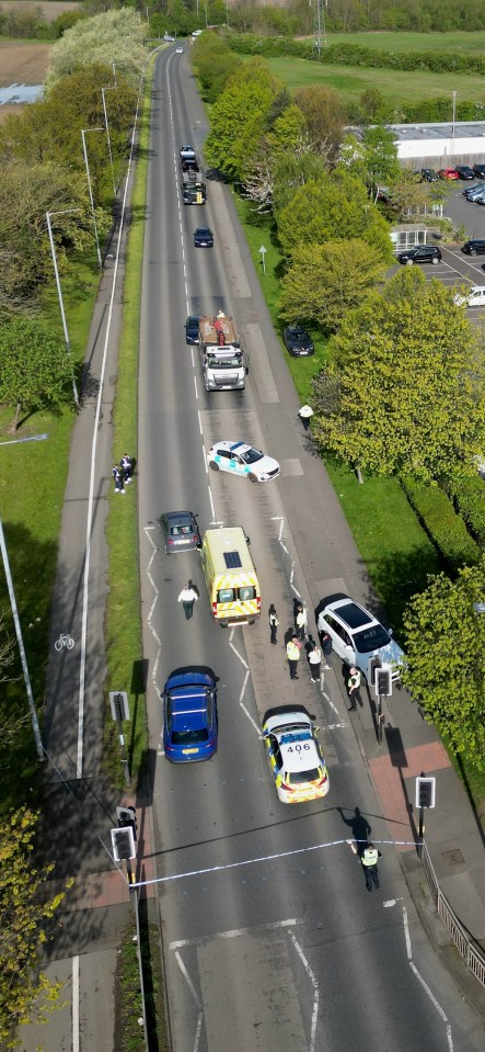 A boy has been rushed to hospital after being hit by a car in Wakefield