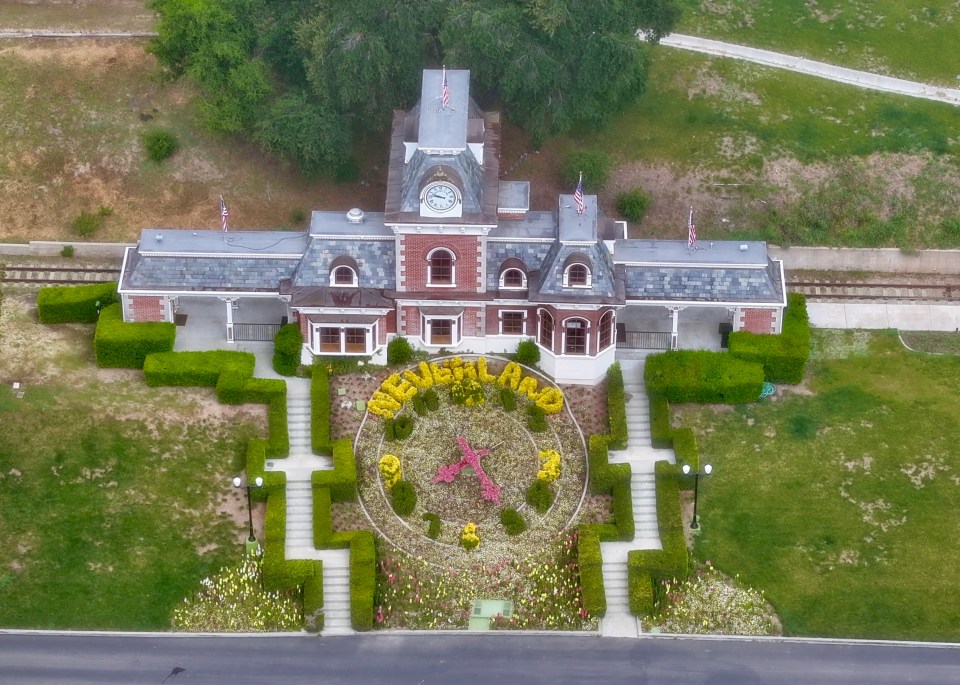 Scenes for a film on the life of the late King of Pop were shot at the park