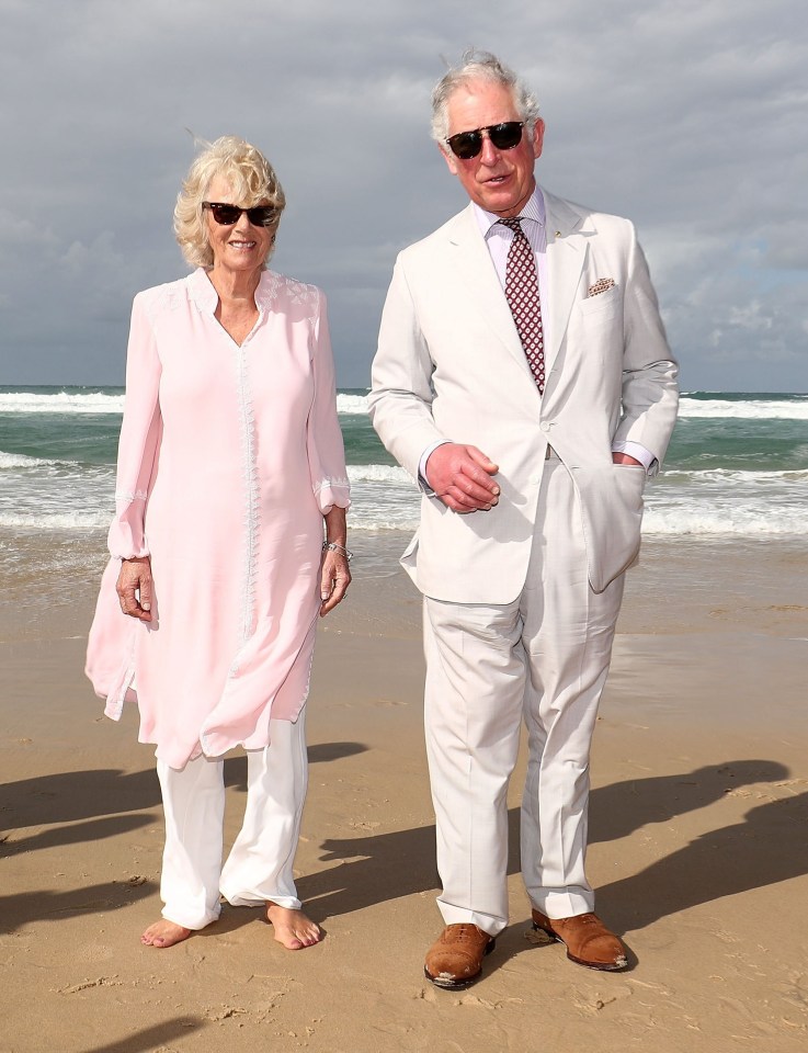 Charles and Queen Camilla in Australia as part of their tour in 2018