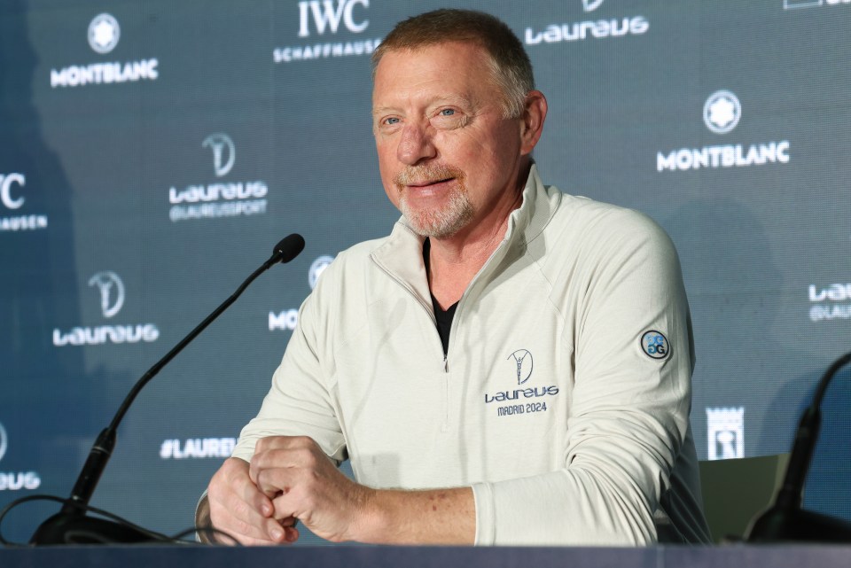 Boris Becker served nearly eight months in prison for breaching bankruptcy rules