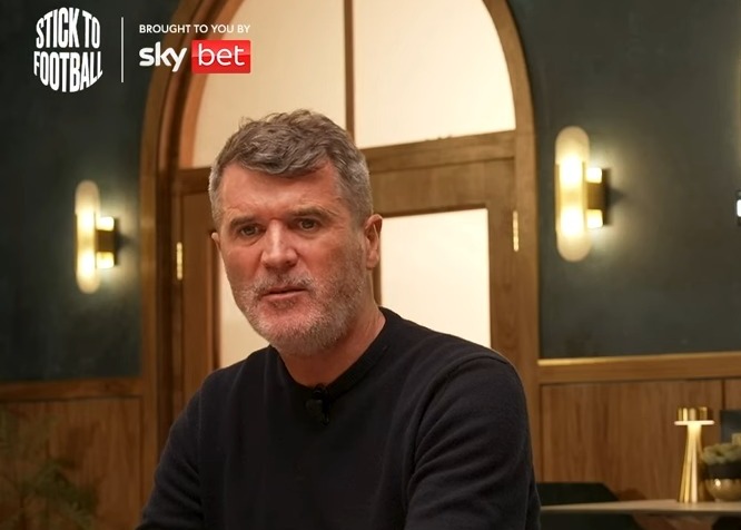 Roy Keane could not resist an opportunity to poke fun at his mate