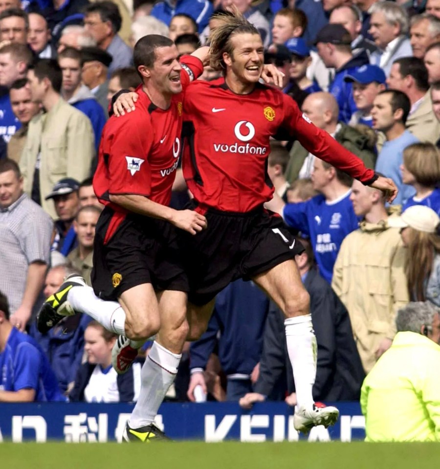 David Beckham and Roy Keane's Manchester United contracts are going under auction