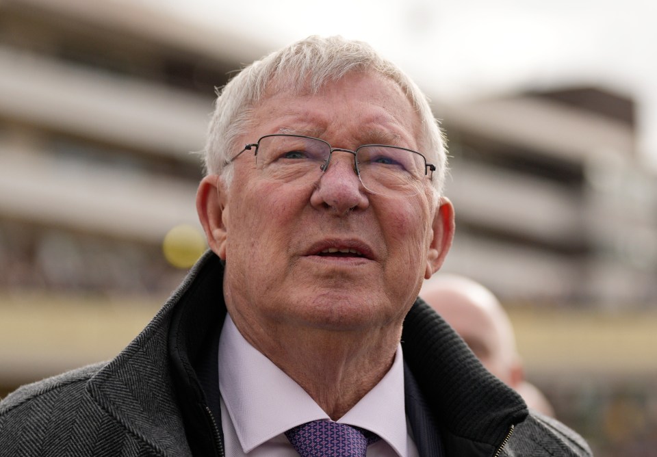 Legendary ex-Manchester United boss Alex Ferguson was at Augusta