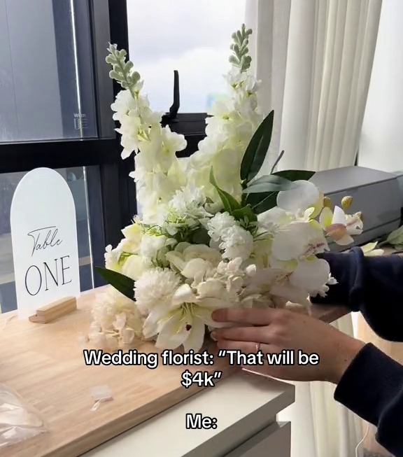 Her fans were so impressed with the designs that begged her to reveal where she got the flowers