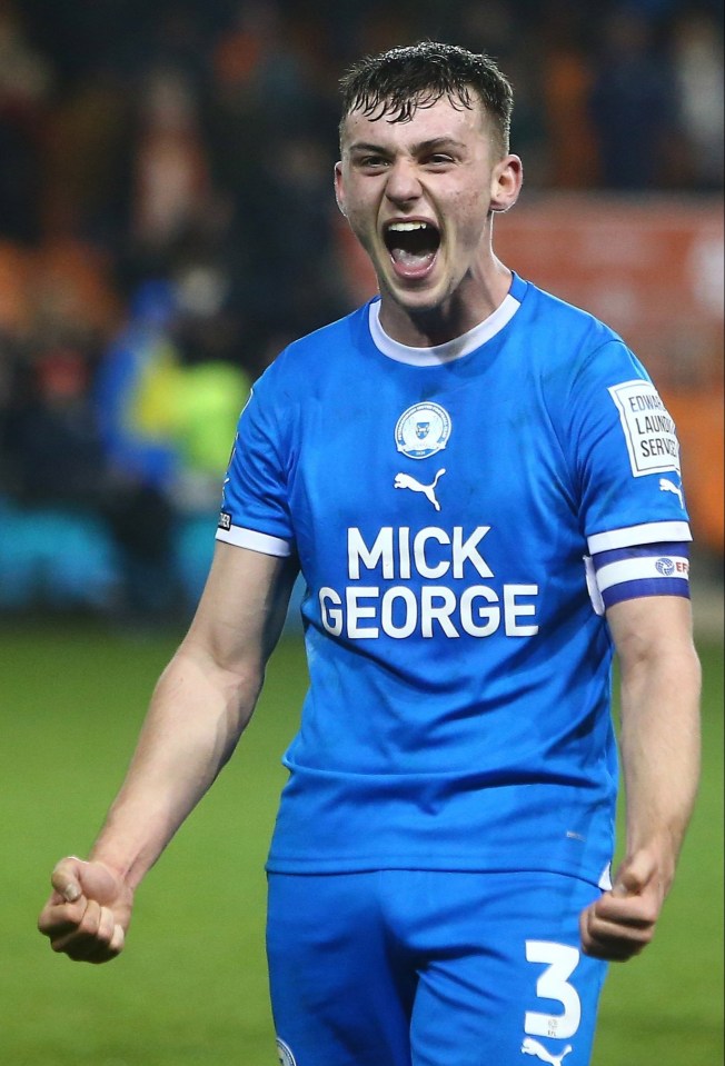 Harrison Burrows is captaining Peterborough at Wembley 10 years to the weekend he went there as a fan to watch Posh win the EFL Trophy as a 12-year-old