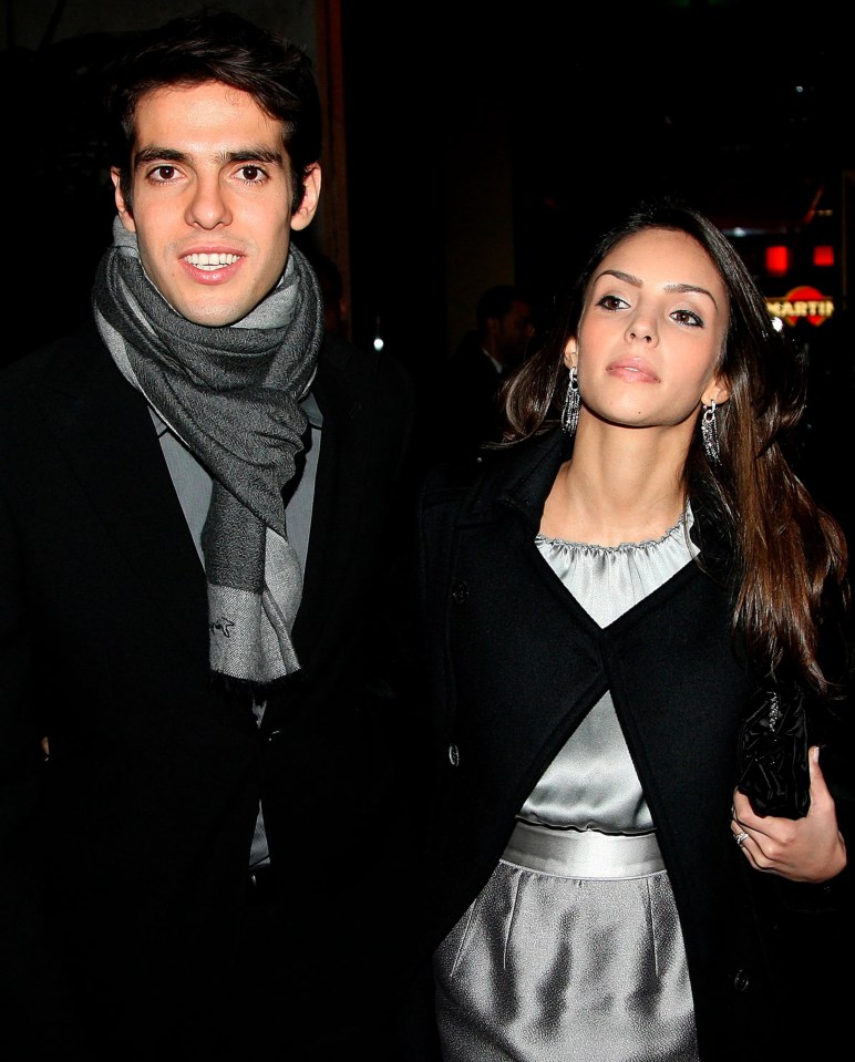 Kaka and his ex-wife Caroline Celico split in 2015