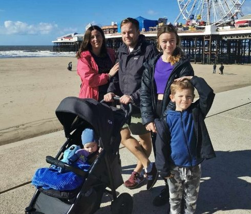 Slawomir Adamczyk, his wife and three children were caught up in ‘absolute chaos’ at Birmingham International Airport