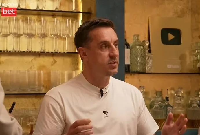 Gary Neville discussed the fit he suffered at Euro 2020