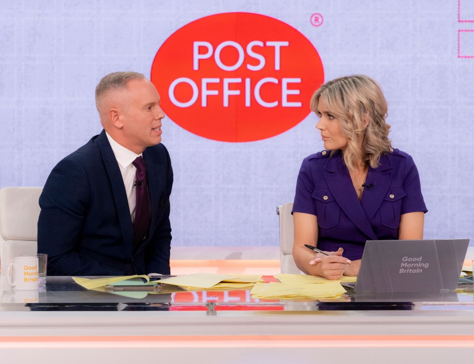 The Judge Rinder star has fronted GMB for the past two Fridays