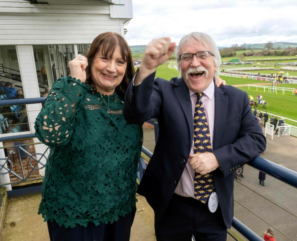 The couple have poured thousands into their true love - horse racing