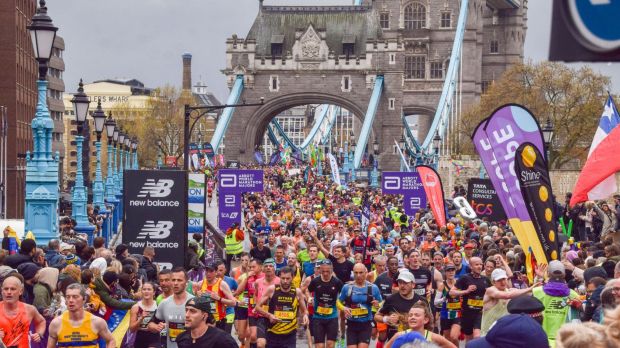 london marathon 2024 off platform