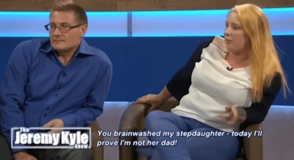 Patricia appeared on The Jeremy Kyle Show