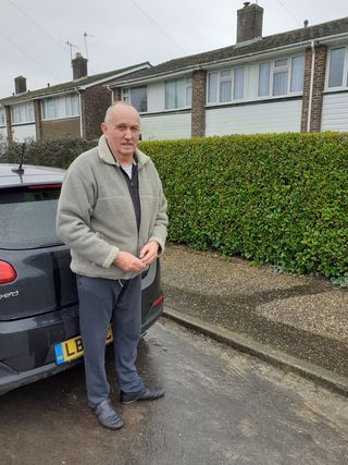 John Church says his daughter faces fines for parking on her own driveway