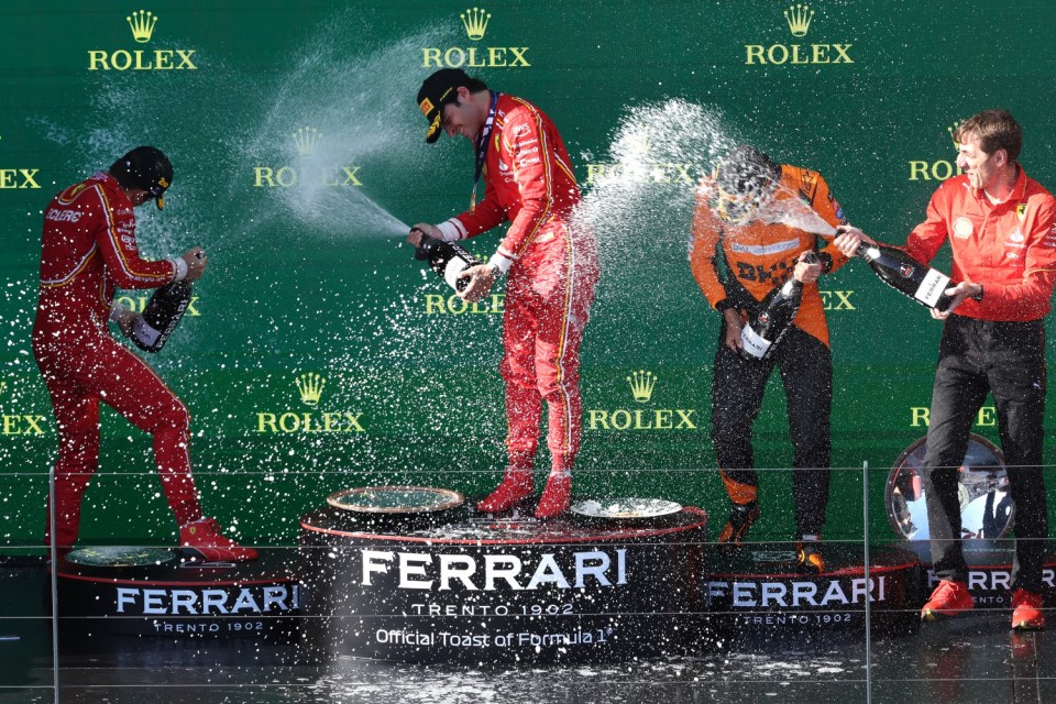 Carlos Sainz and Ferrari were victorious in Australia last time out