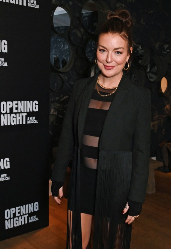 LONDON, ENGLAND - MARCH 26: Sheridan Smith attends the press night after party for "Opening Night" at The Ham Yard Hotel on March 26, 2024 in London, England. (Photo by Dave Benett/Getty Images)