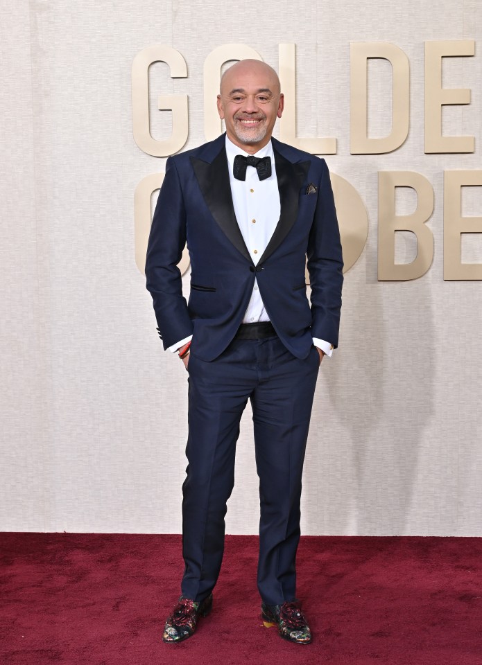 BEVERLY HILLS, CALIFORNIA - JANUARY 07: Christian Louboutin attends the 81st Annual Golden Globe Awards at The Beverly Hilton on January 07, 2024 in Beverly Hills, California. (Photo by Axelle/Bauer-Griffin/FilmMagic)