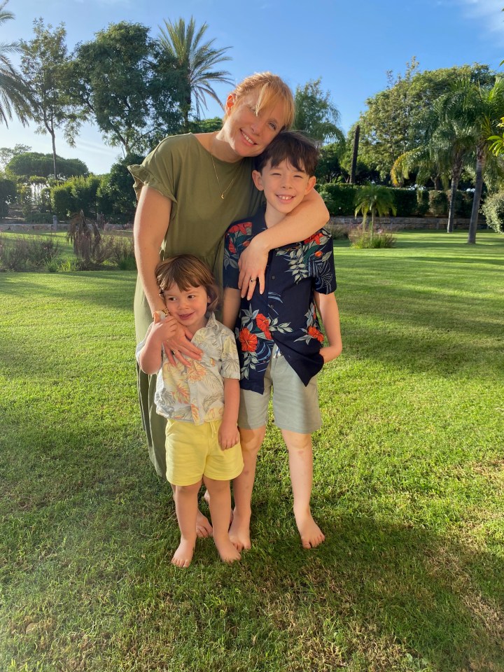 Writer Victoria Hrastic, husband Marko and kids Freya, 14, Nate, eight, and Dylan, three, discover natural beauty in Quinta do Lago