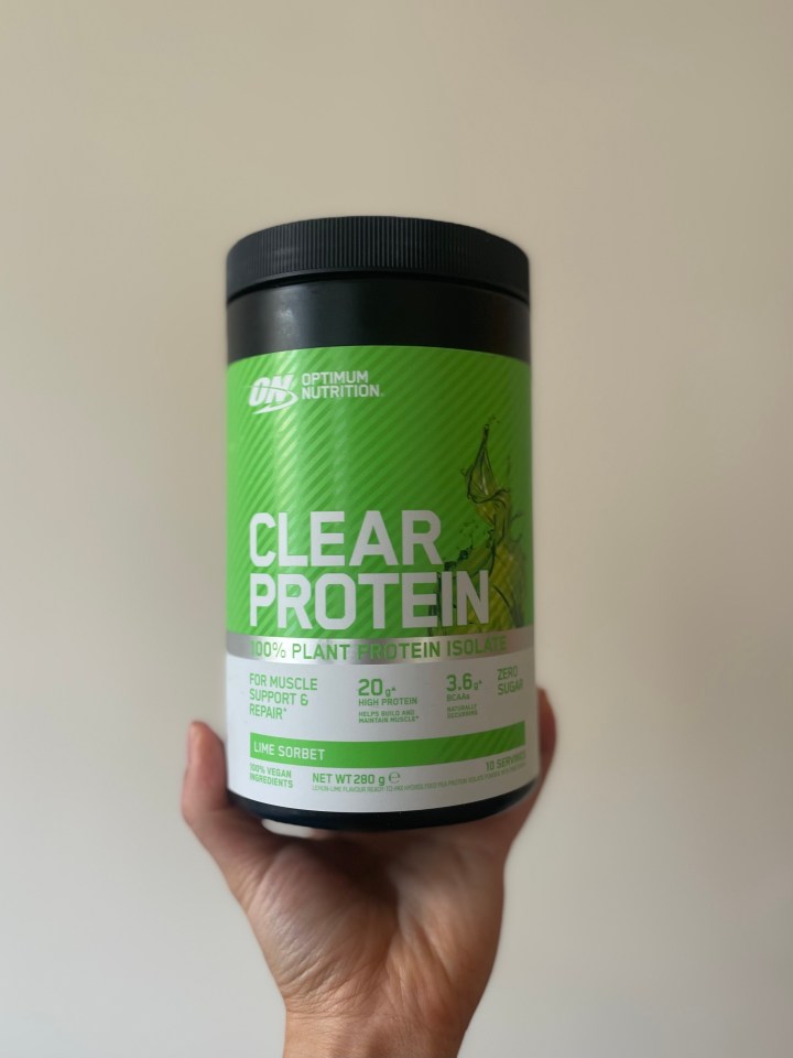 Natalie swears by this protein powder