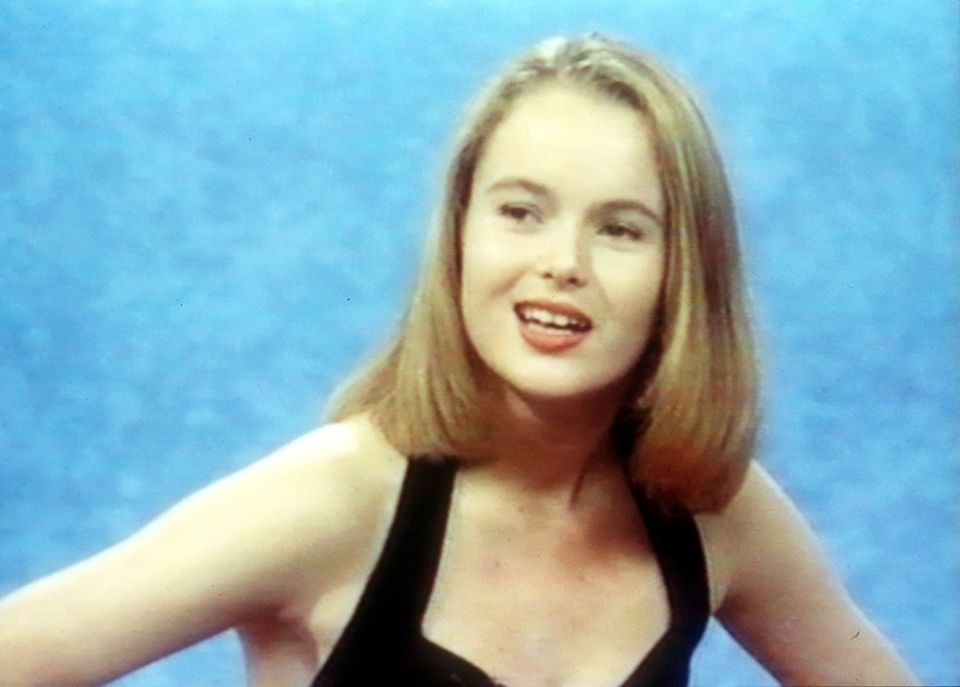 The beauty on legendary ITV show Blind Date in 1991