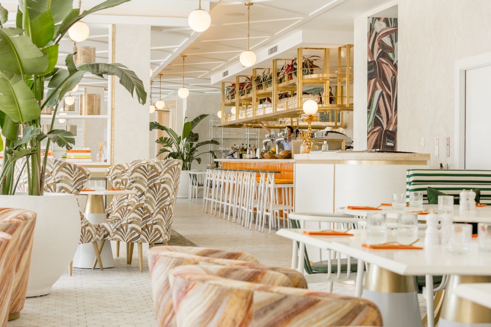 The Nici Hotel in Bournemouth has that Miami vibe for cocktails