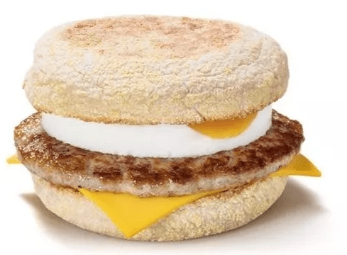 Fans can get a Sausage and Egg McMuffin cheaper as part of a deal