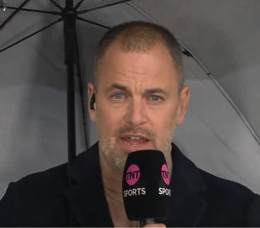 Joe Cole apologised to Glenn Hoddle live on TNT Sports