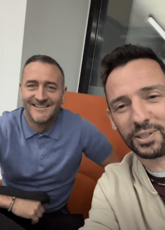 The actor has revealed he is set to head out on tour with his good pal and former co-star Will Mellor for their Two Pints podcast live tour