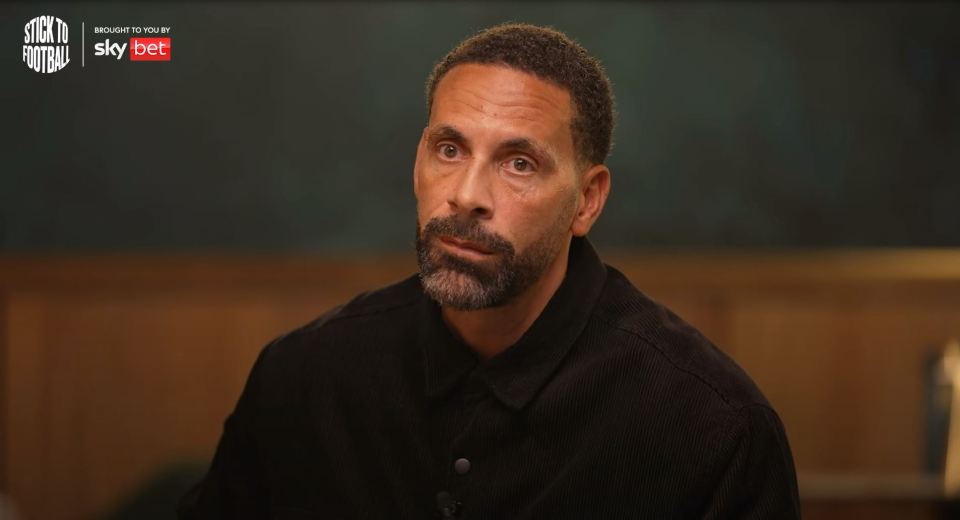 Rio Ferdinand revealed the heartbreaking reason he could not pursue his management dream