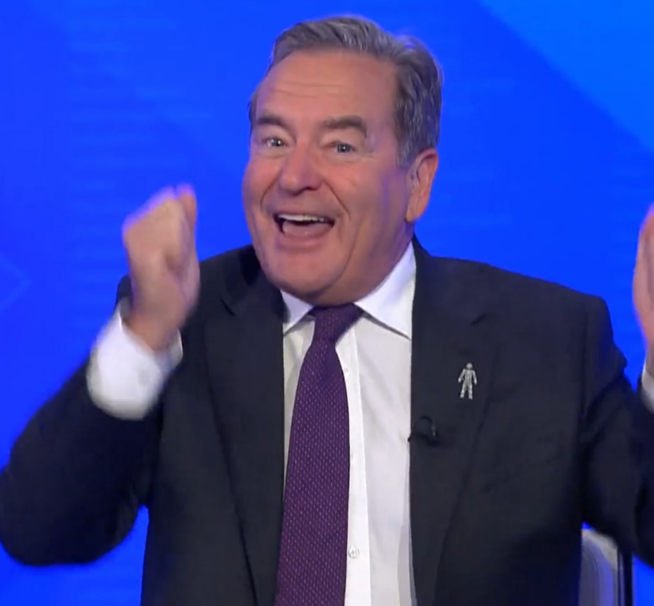 Hartlepool fan Stelling would do a little dance when his side scored during Soccer Saturday