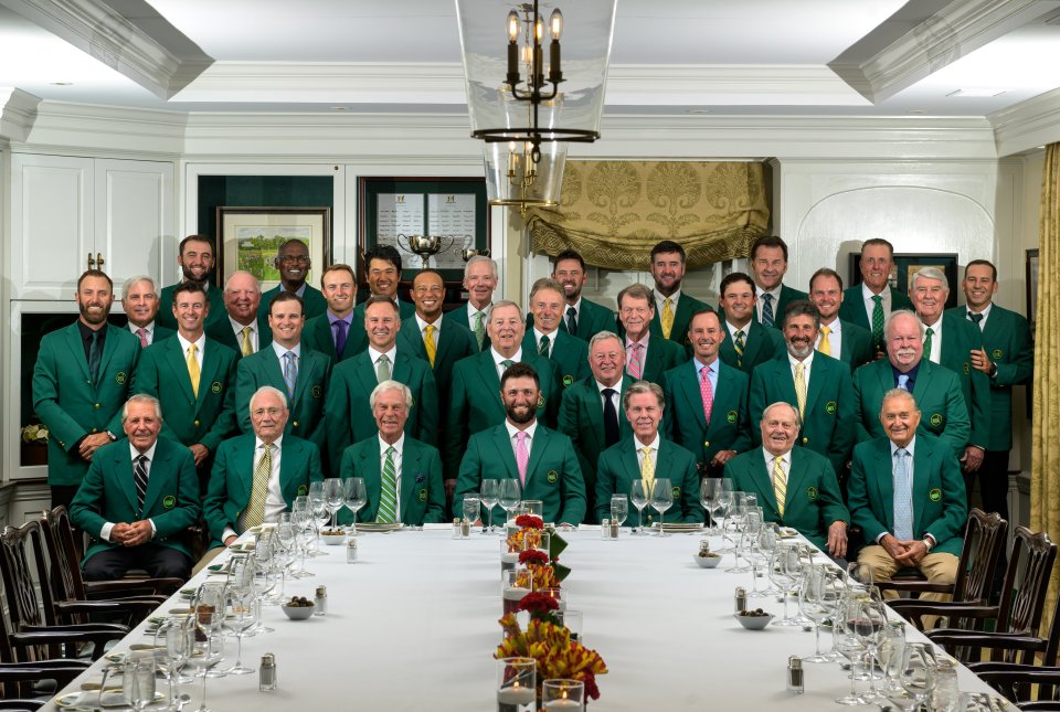 Jon Rahm set the menu for the 2024 Champions Dinner at the Masters