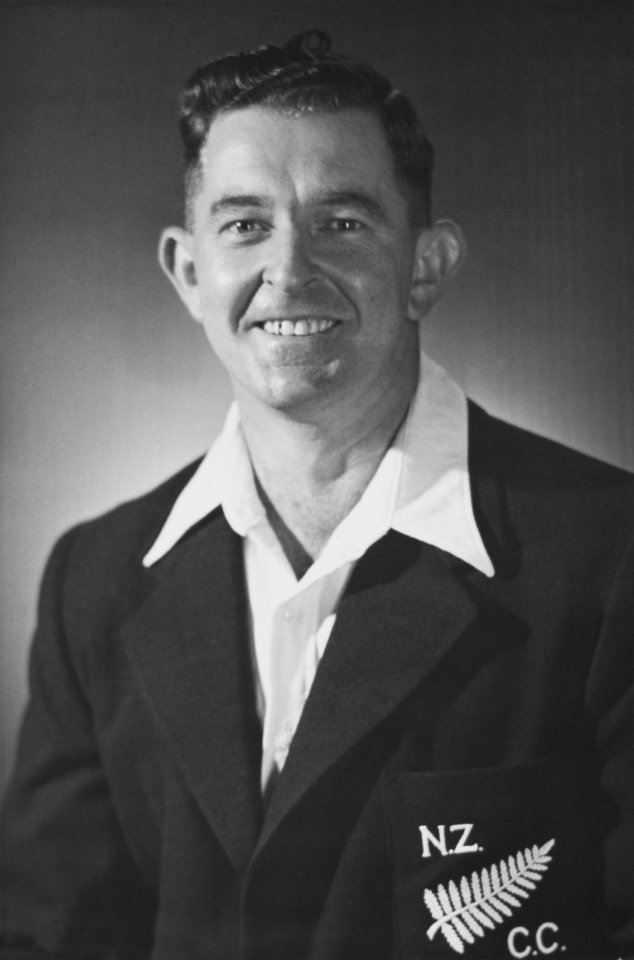 Merv Wallace played test cricket for New Zealand