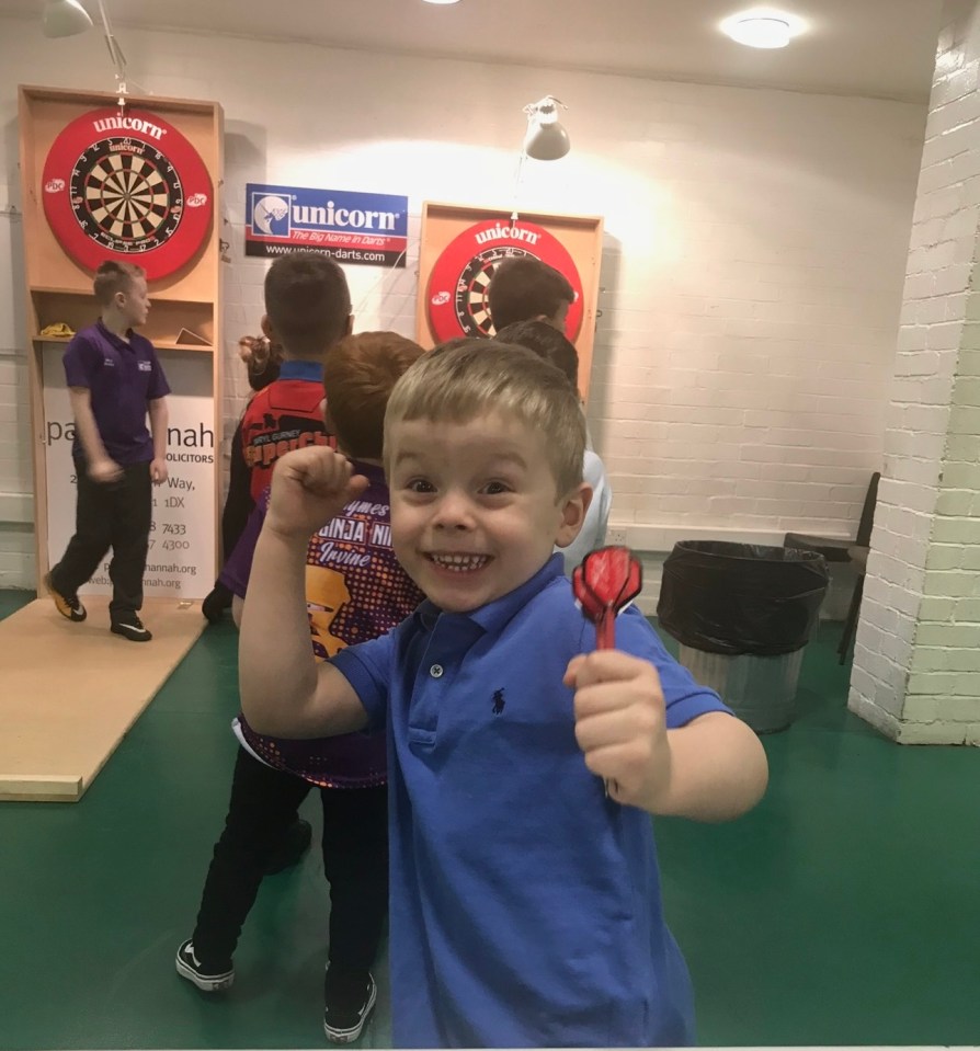 Bryceland is now in the Junior Darts Corporation the same ranks Littler raised to fame in