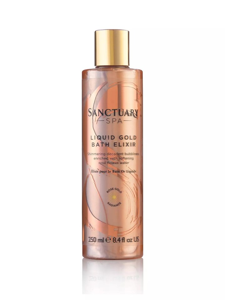 Sanctuary Spa liquid gold elixir, £12 from very.co.uk