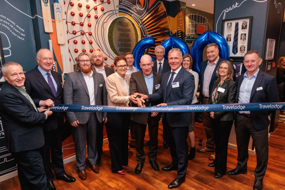 A ribbon cutting ceremony was held at the hotel earlier this week