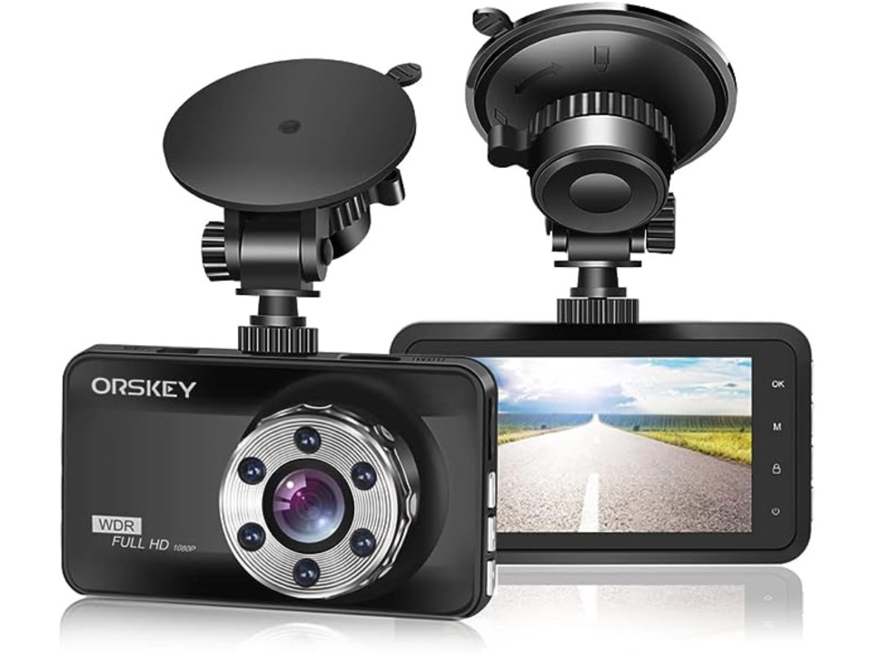 You can pick up the Orskey 1080P Dash Cam for £28.89 by clicking the voucher before checkout on Amazon