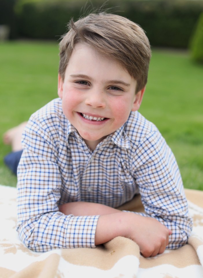  The Princess of Wales took this adorable picture of her youngest son to mark his 6th birthday.