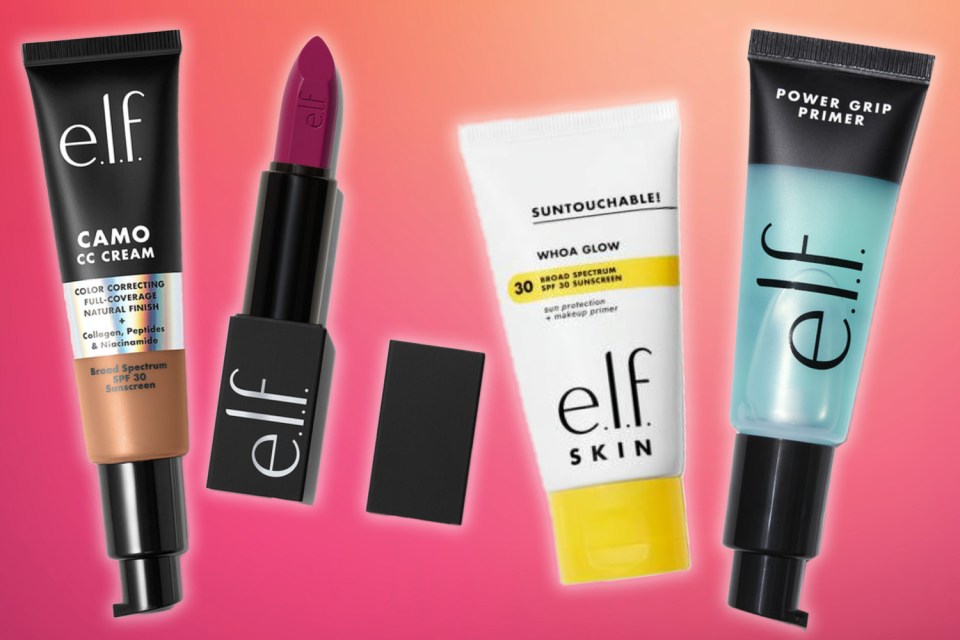 E.L.F Cosmetics has a range of skincare and make-up cosmetics to shop for less than designer brands