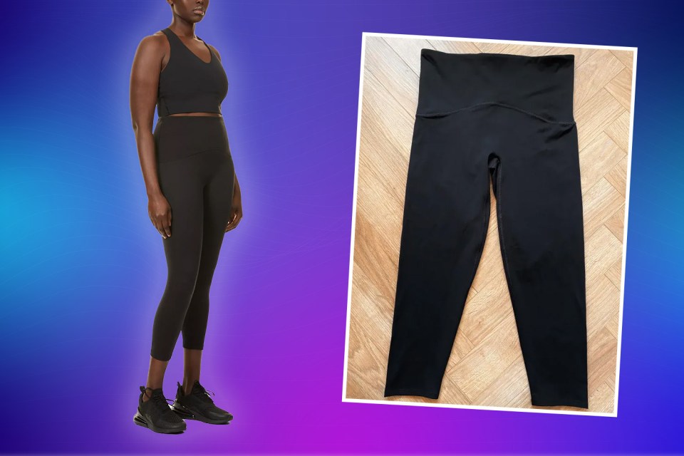 SPANX Booty Boost Active 7/8 Stretch-Jersey Leggings