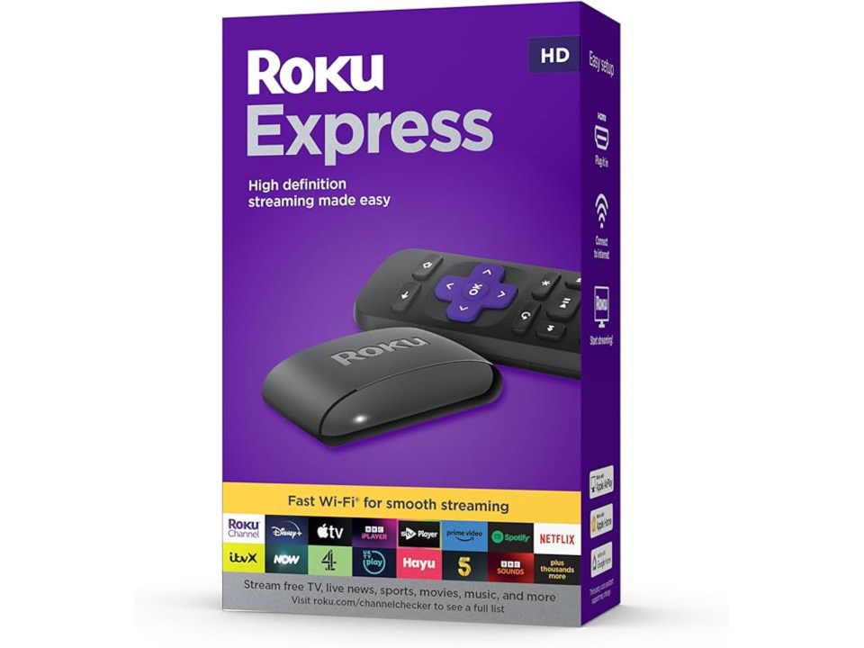 The Roku Express streaming stick is now just £24.99 on Amazon