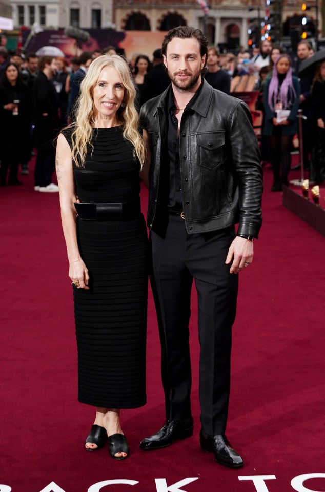 Director Sam Taylor-Johnson attended with husband Aaron, who is reported to be the next James Bond