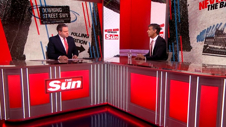 The PM was grilled by The Sun's Political Editor Harry Cole