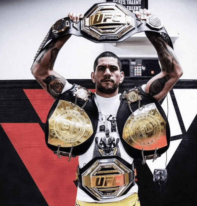 Alex Pereira put himself on the path to combat sports glory when he ditched the booze