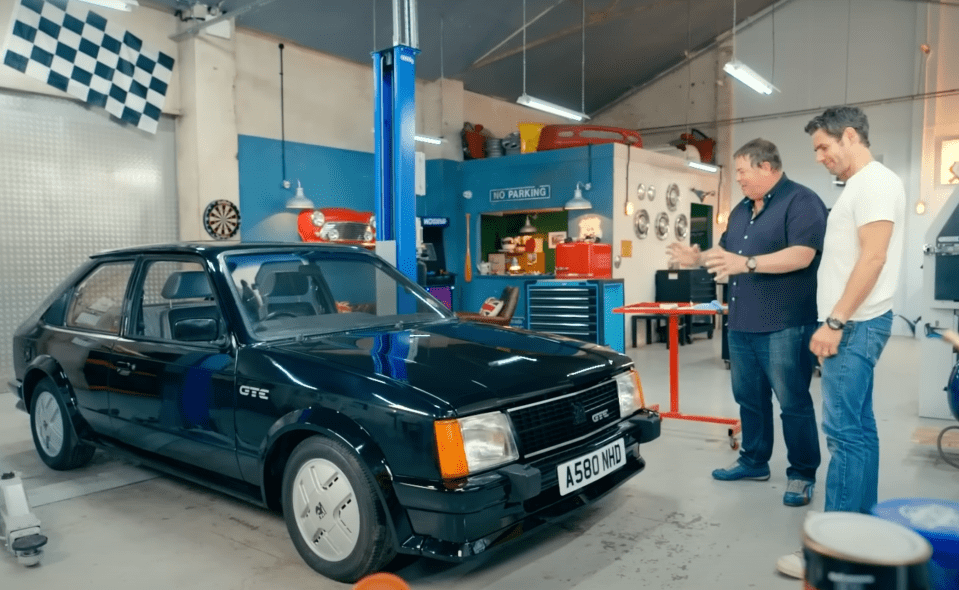 The duo attempted to bring an old MArk 1 Astra GTE into life