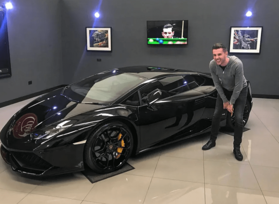 The Selbys live a life of luxury - with Mark driving a £218k Lamborghini