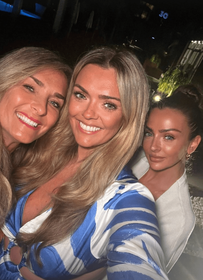 Kady went on the trip with her sister Kirsty and her mum