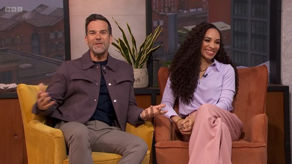 Kym joined Gethin Jones and Michelle Ackerley to share her news