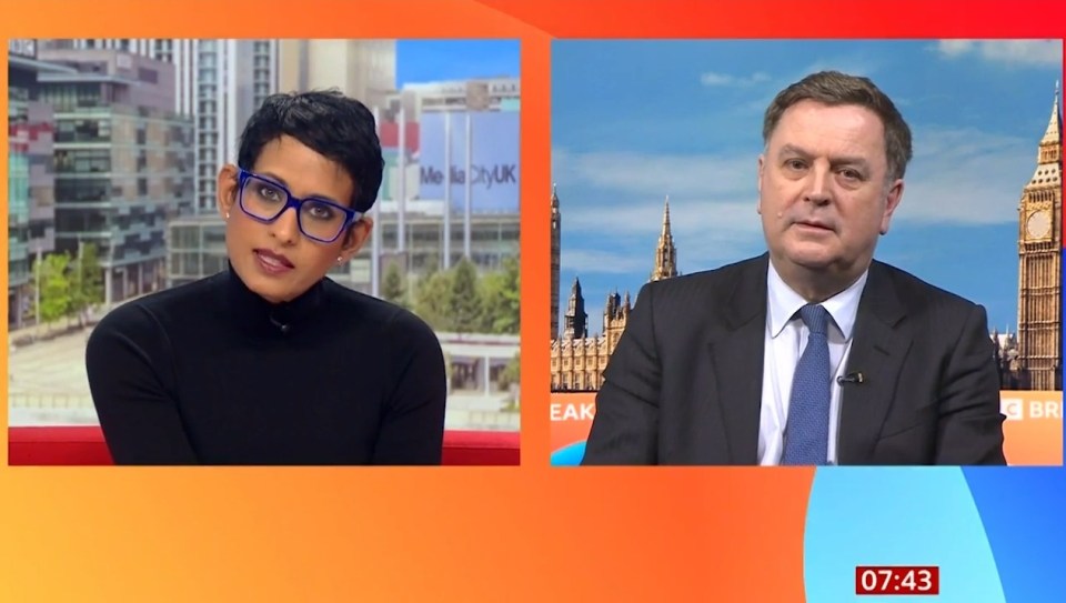 BBC Breakfast fans have been left raging at Naga Munchetty as they branded the presenter a 'disgrace'