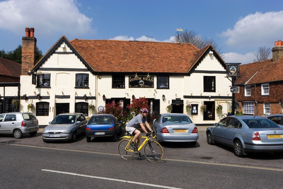 The Hinds Head is another of Heston Blumenthal's restaurants